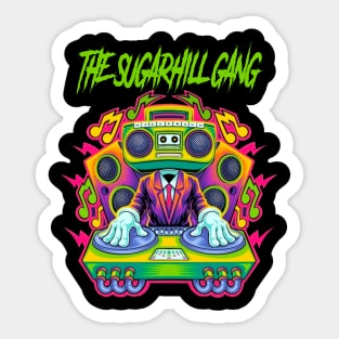 THE SUGARHILL GANG RAPPER Sticker